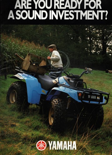 Brochure yamaha moto quad yfm - brochure,