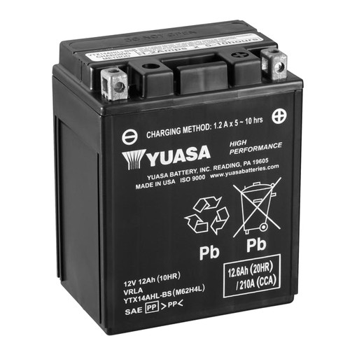 Batteria yuasa ytx14ahl 12 - ytx14ahl-bs,