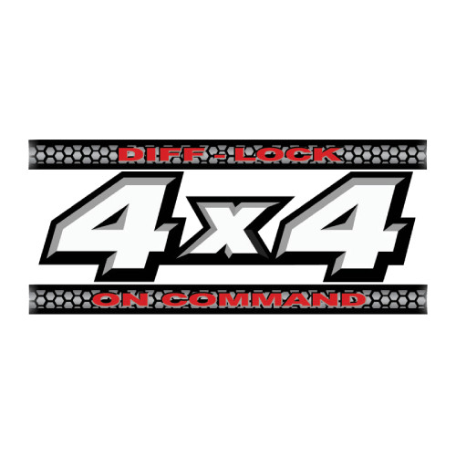 Adesivo yamaha 4x4 - adesivo, lock